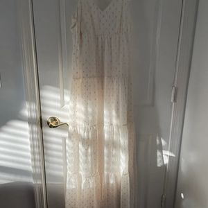 Express tiered maxi dress